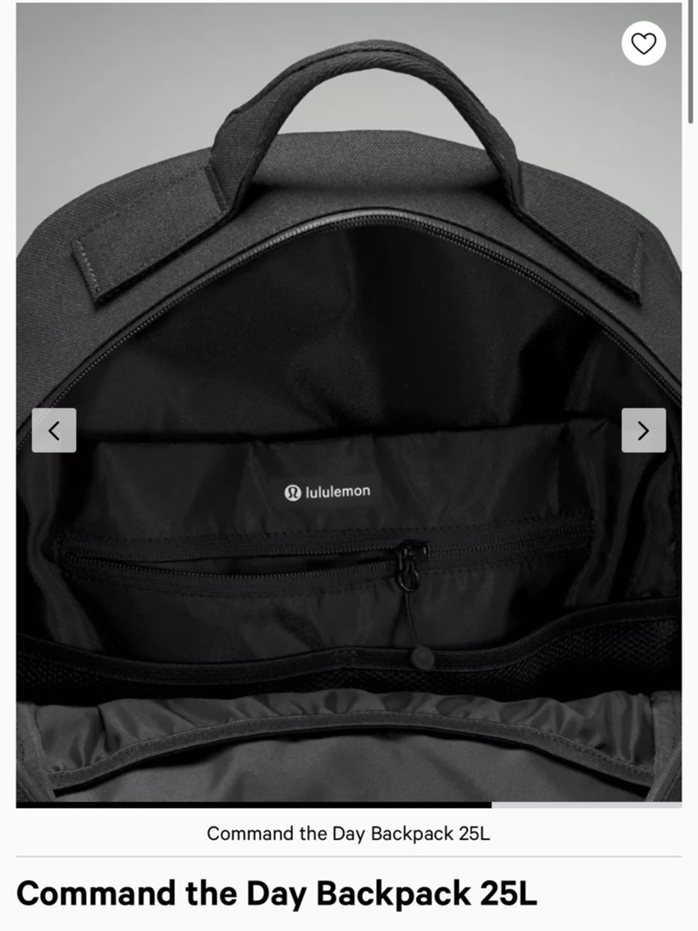 Lululemon backpack - Picture 3 of 12